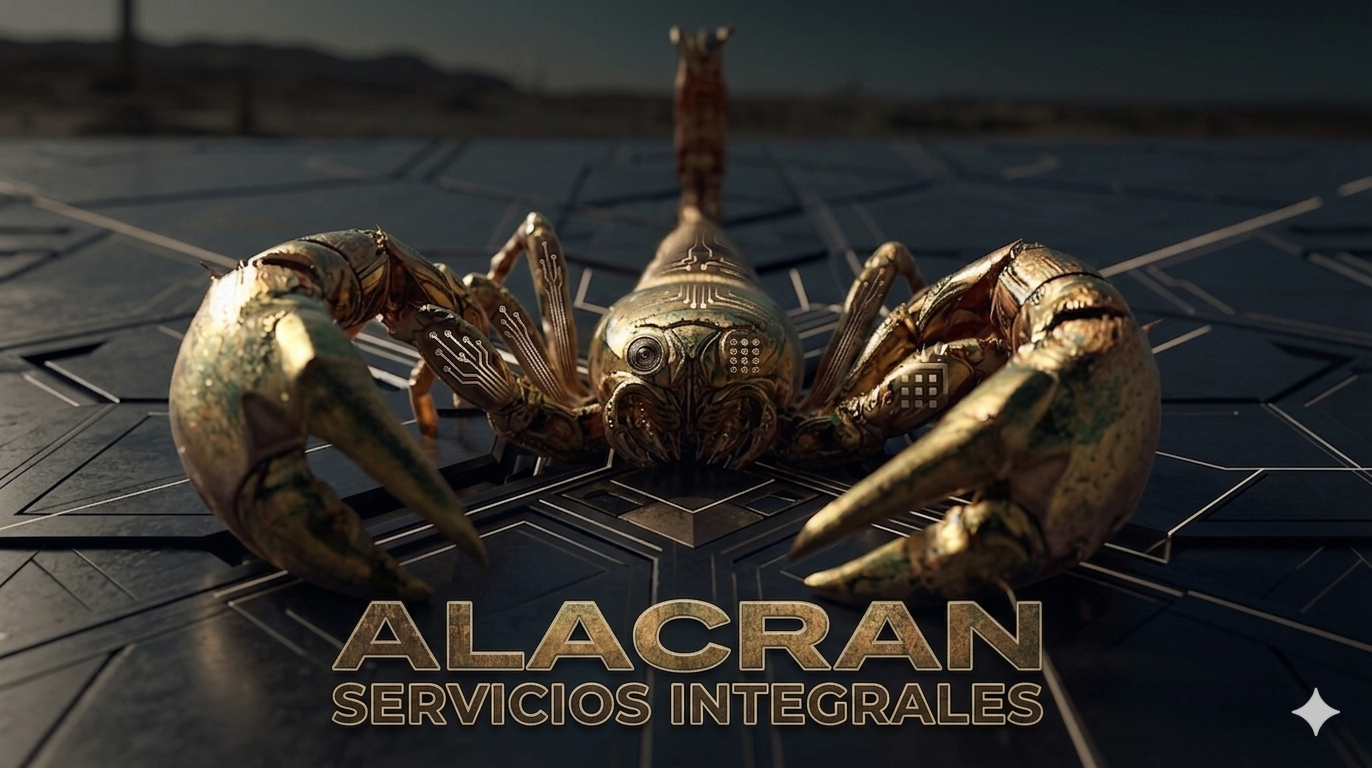 Alacran Seguridad Identidad Completa EXPANSIVA Y FUSIONADA
